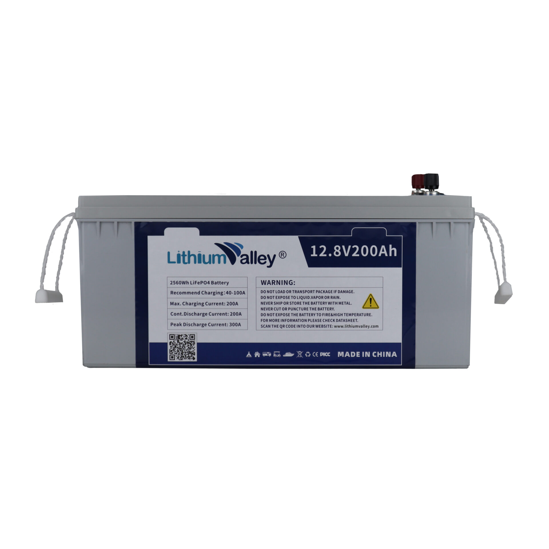 Voltium Energy LifePO4 Smart Battery 12,8V - 200Ah - Raptor Boats