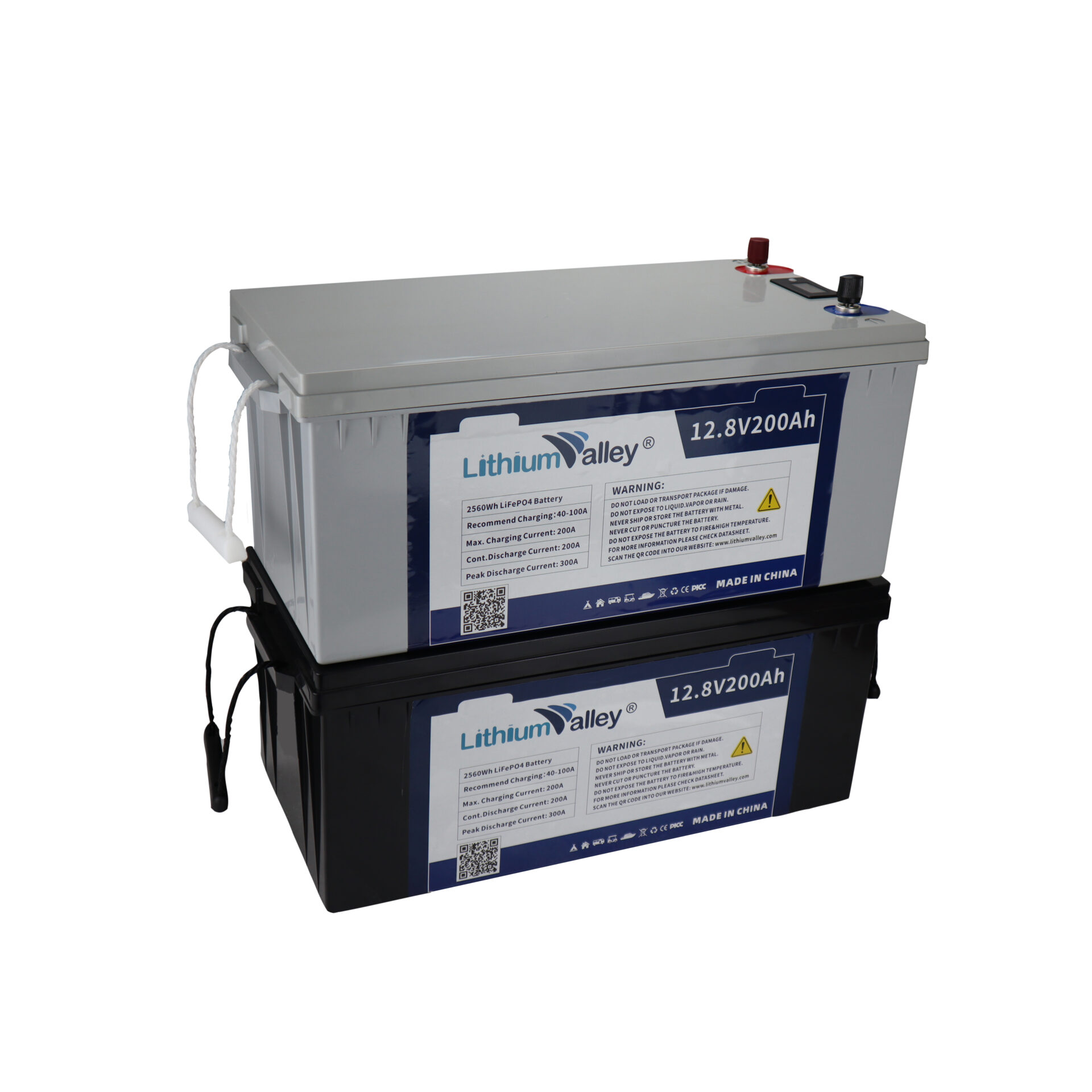 LiFePO4 12.8V 200AH Solar RV battery - Lithium Valley
