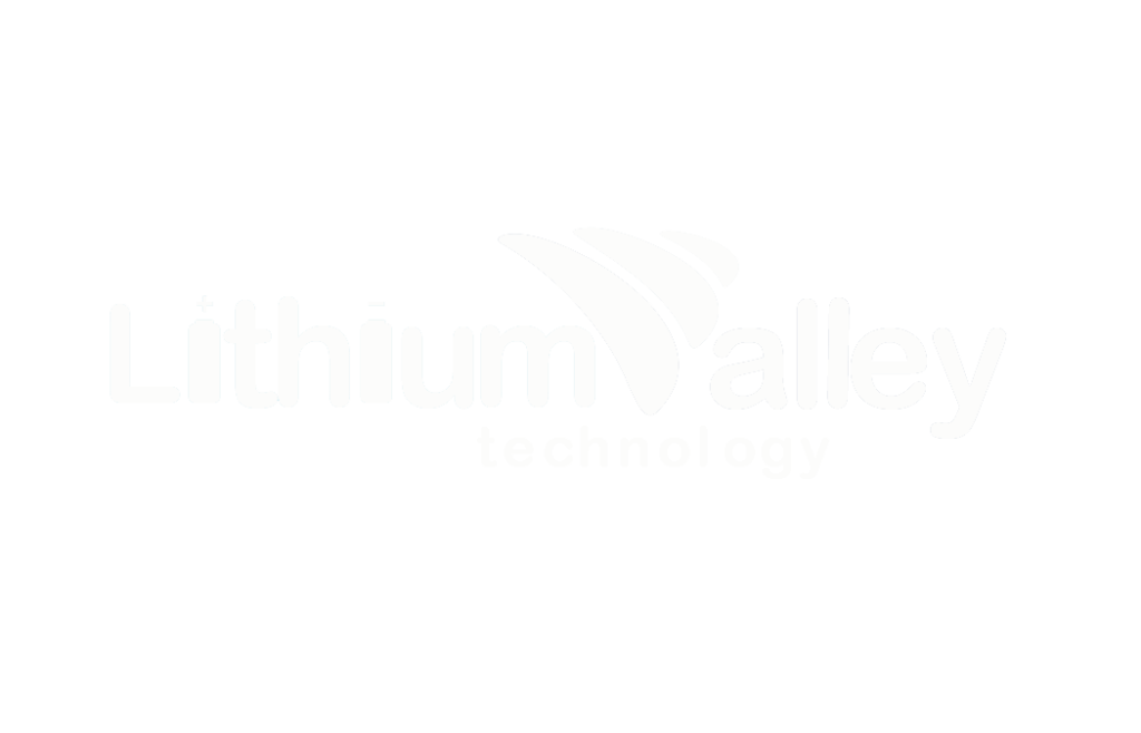 Lithium Valley white logo