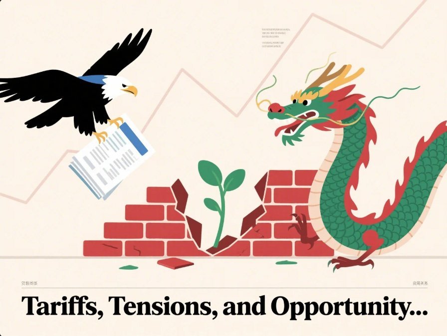 Energy industry illustration for the global buyers article