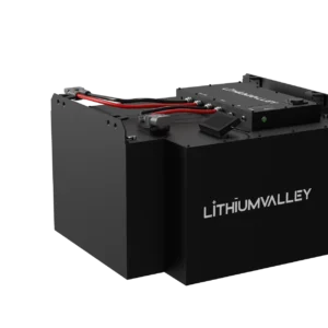 Lithium Valley 80.0V 460Ah Forklift Battery - three-quarter view