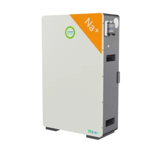 W8-5C sodium-ion battery front three-quarter view